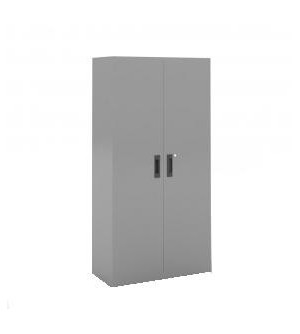 Armario metálico de puertas batientes con 4 estantes